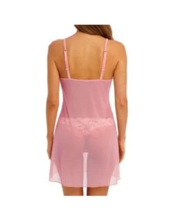 Nuisette En Dentelle Transparente INSTANT ICON Wacoal Bridal Rose -Wacoal nuisette en dentelle transparente instant icon wacoal bridal rose 2