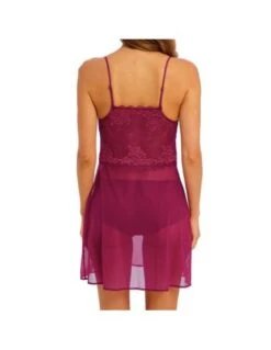 Nuisette Transparente En Dentelle LACE PERFECTION WACOAL Red Plum 5 Nuisette Transparente En Dentelle LACE PERFECTION WACOAL Red Plum -Wacoal nuisette transparente en dentelle lace perfection wacoal red plum 2