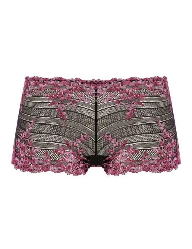 Shorty En Dentelle EMBRACE LACE WACOAL Black Berry 2 Shorty En Dentelle EMBRACE LACE WACOAL Black Berry – Image 2