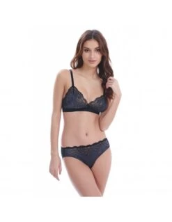 Slip Classique LACE AFFAIR WACOAL - Black Graphite -Wacoal slip classique lace affair wacoal black graphite 2