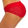 Slip En Dentelle Fine HALO LACE WACOAL Barbados Cherry