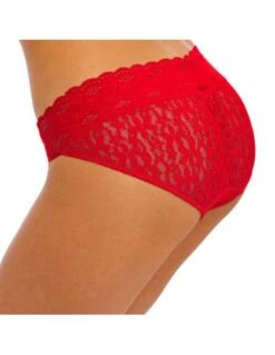 Slip En Dentelle Fine HALO LACE WACOAL Barbados Cherry