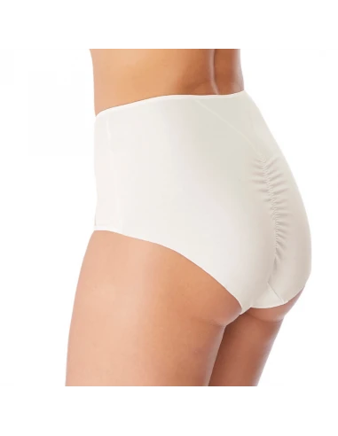 Slip Taille Haute LISSE - Wacoal Blanc 1 Slip Taille Haute LISSE - Wacoal Blanc