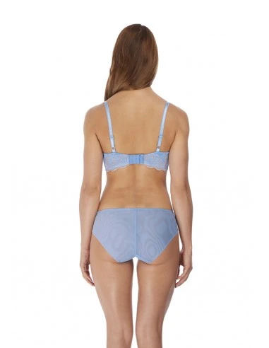 Slip Lace Affair WACOAL Bleu Cashmere 2 Slip Lace Affair WACOAL Bleu Cashmere – Image 2