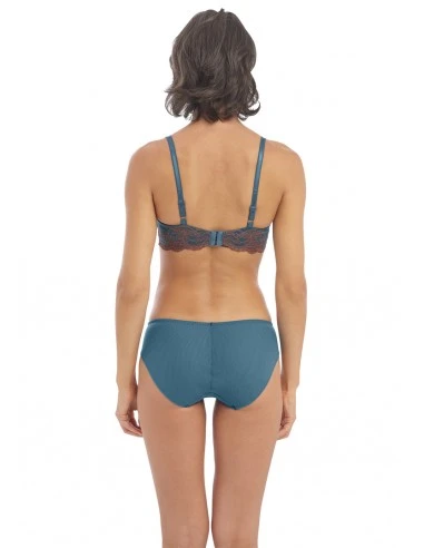Soutien-gorge Balconnet Armatures LACE AFFAIR Wacoal Blue Coral/cherry Mahogany 1 Soutien-gorge Balconnet Armatures LACE AFFAIR Wacoal Blue Coral/cherry Mahogany
