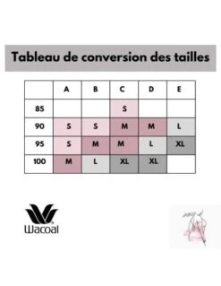 Soutien-gorge Brassière Sans Armatures FLORILEGE WACOAL Inky Flower -Wacoal soutien gorge brassiere sans armatures florilege wacoal inky flower 2