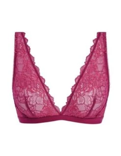 Soutien-gorge Brassière Sans Armatures LACE PERFECTION WACOAL Red Plum -Wacoal soutien gorge brassiere sans armatures lace perfection wacoal red plum 2