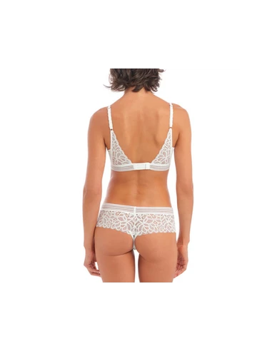 Soutien-gorge Bustier Sans Armatures RAFFINE Wacoal Blanc 1 Soutien-gorge Bustier Sans Armatures RAFFINE Wacoal Blanc