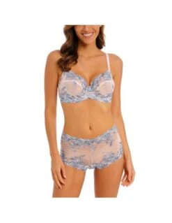Soutien Gorge Classique à Armatures EMBRACE LACE Wacoal Pastel Blue -Wacoal soutien gorge classique a armatures embrace lace wacoal pastel blue 2