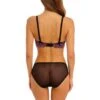 Soutien Gorge Contour Armatures EMBRACE LACE WACOAL Black Berry