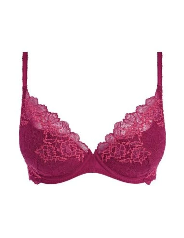 Soutien-gorge Plunge Armatures LACE PERFECTION WACOAL Red Plum 4 Soutien-gorge Plunge Armatures LACE PERFECTION WACOAL Red Plum – Image 4