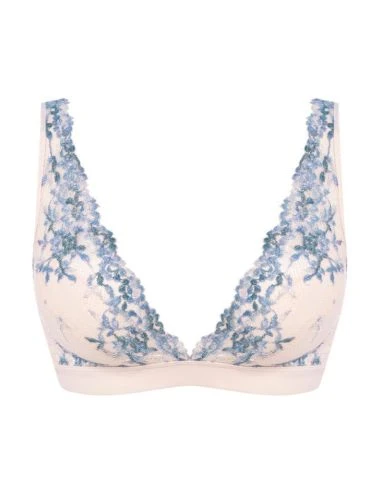 Soutien Gorge Sans Armatures EMBRACE LACE WACOAL Pastel Blue 4 Soutien Gorge Sans Armatures EMBRACE LACE WACOAL Pastel Blue – Image 4
