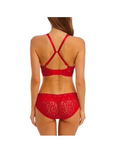 Soutien-gorge Sans Armatures HALO LACE WACOAL Barbados Cherry 2 Soutien-gorge Sans Armatures HALO LACE WACOAL Barbados Cherry – Image 2