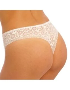Tanga En Dentelle Florale AKINA WACOAL Ivoire