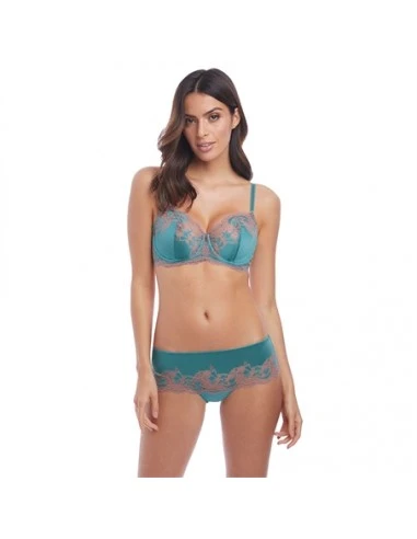 Tanga Lace Affair WACOAL Pagoda Blue Promotion 3 Tanga Lace Affair WACOAL Pagoda Blue Promotion – Image 3