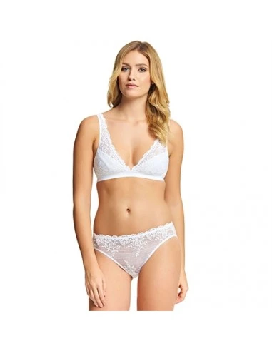 Soutien Gorge Sans Armatures EMBRACE LACE - Wacoal Blanc 3 Soutien Gorge Sans Armatures EMBRACE LACE - Wacoal Blanc – Image 3